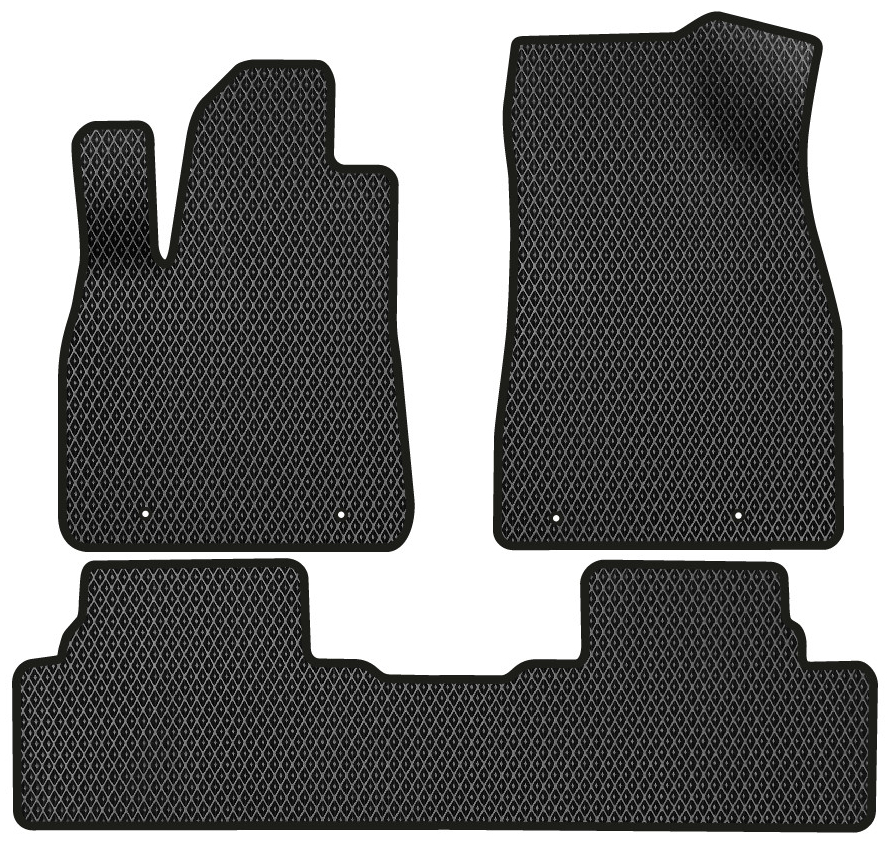 EVA коврики в салон авто EVAtech для RX 450h (AL10) Lexus 2009-2015 3 поколение SUV USA LS23935Z3LA4RBB - Фото 1