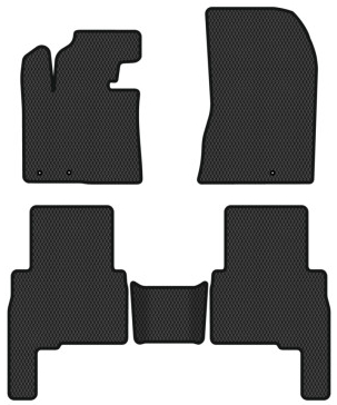 EVA коврики в салон авто EVAtech для Sorento (XM) (Floor Gas Pedal) 5 seats Kia 2009-2012 2 поколение SUV EU KI13583C5LA3RBB - Фото 1