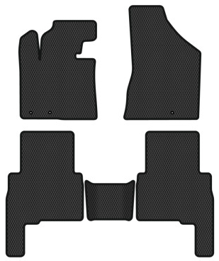 EVA коврики в салон авто EVAtech для Sorento (XM) (Floor Gas Pedal) 5 seats Kia 2009-2012 2 поколение SUV EU KI13583CV5LA3RBB - Фото 1