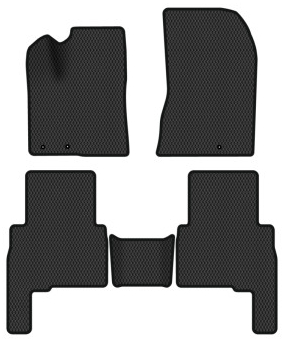 EVA коврики в салон авто EVAtech для Sorento (XM) (Hinged Gas Pedal) 7 seats Kia 2009-2012 2 поколение SUV EU KI12992CD5LA3RBB - Фото 1