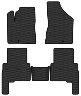 EVA коврики в салон авто EVAtech для Sorento (XM) (Hinged Gas Pedal) 7 seats Kia 2009-2012 2 поколение SUV EU KI12992CV5LA3RBB - Фото 1