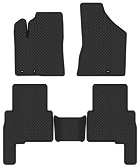 EVA коврики в салон авто EVAtech для Sorento (XM) (Hinged Gas Pedal) 7 seats Kia 2009-2012 2 поколение SUV EU KI12232CV5KH3RBB - Фото 1