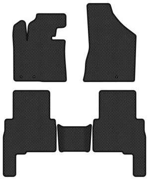 EVA коврики в салон авто EVAtech для Sorento (XM) (Floor Gas Pedal) 7 seats Kia 2009-2012 2 поколение SUV EU KI12991CV5LA3RBB - Фото 1