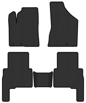 EVA коврики в салон авто EVAtech для Sorento (XM) (Hinged Gas Pedal) 5 seats Kia 2009-2012 2 поколение SUV EU KI13581CV5LA3RBB - Фото 1