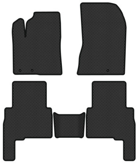 EVA коврики в салон авто EVAtech для Sorento (XM) (Hinged Gas Pedal) 7 seats Kia 2009-2012 2 поколение SUV EU KI12992C5LA3RBB - Фото 1