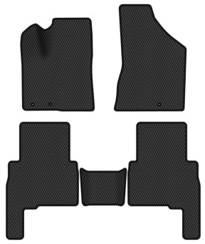 EVA коврики в салон авто EVAtech для Sorento (XM) (Hinged Gas Pedal) 7 seats Kia 2009-2012 2 поколение SUV EU KI12992CE5LA3RBB - Фото 1