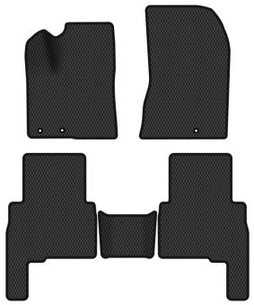 EVA коврики в салон авто EVAtech для Sorento (XM) (Hinged Gas Pedal) 7 seats Kia 2009-2012 2 поколение SUV EU KI12232CD5KH3RBB - Фото 1