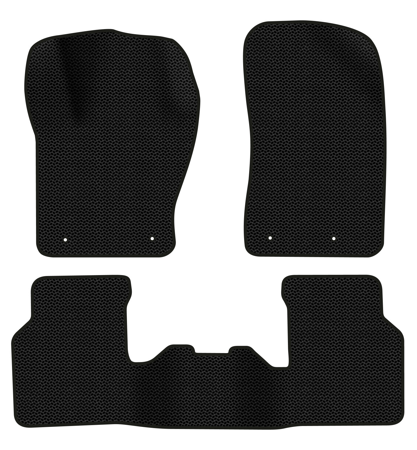 EVA коврики в салон авто EVAtech для Compass Jeep 2017 2 поколение SUV USA JP1613ZD3LA4KBB - Фото 1