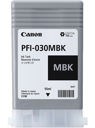 Чернила Canon для TM-240/340 PFI-030 Matte Black 55 мл (3488C001) - Фото 1