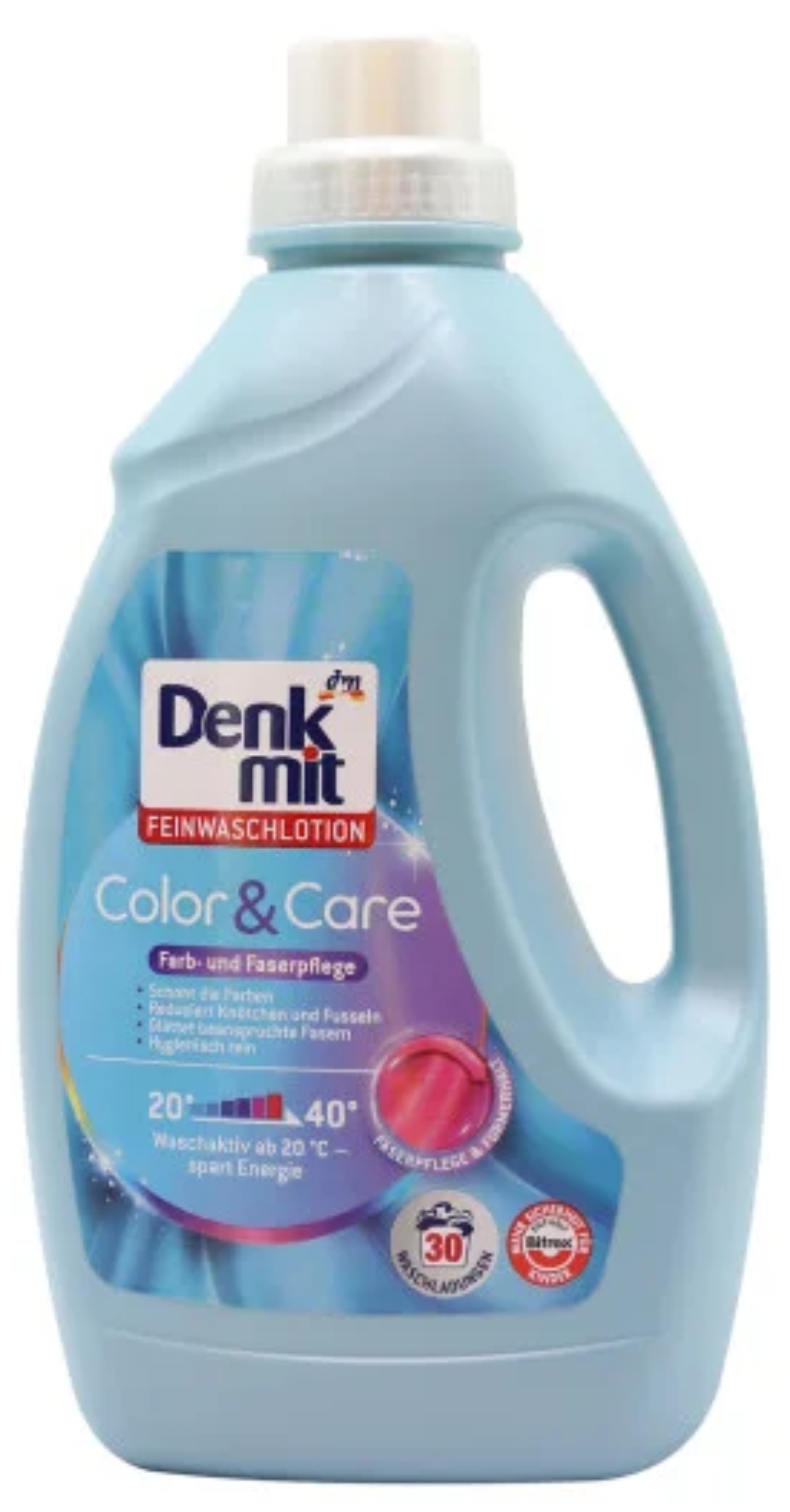 Гель для стирки Denkmit Color & Care 1,5 л (DWGCC1500) - Фото 1