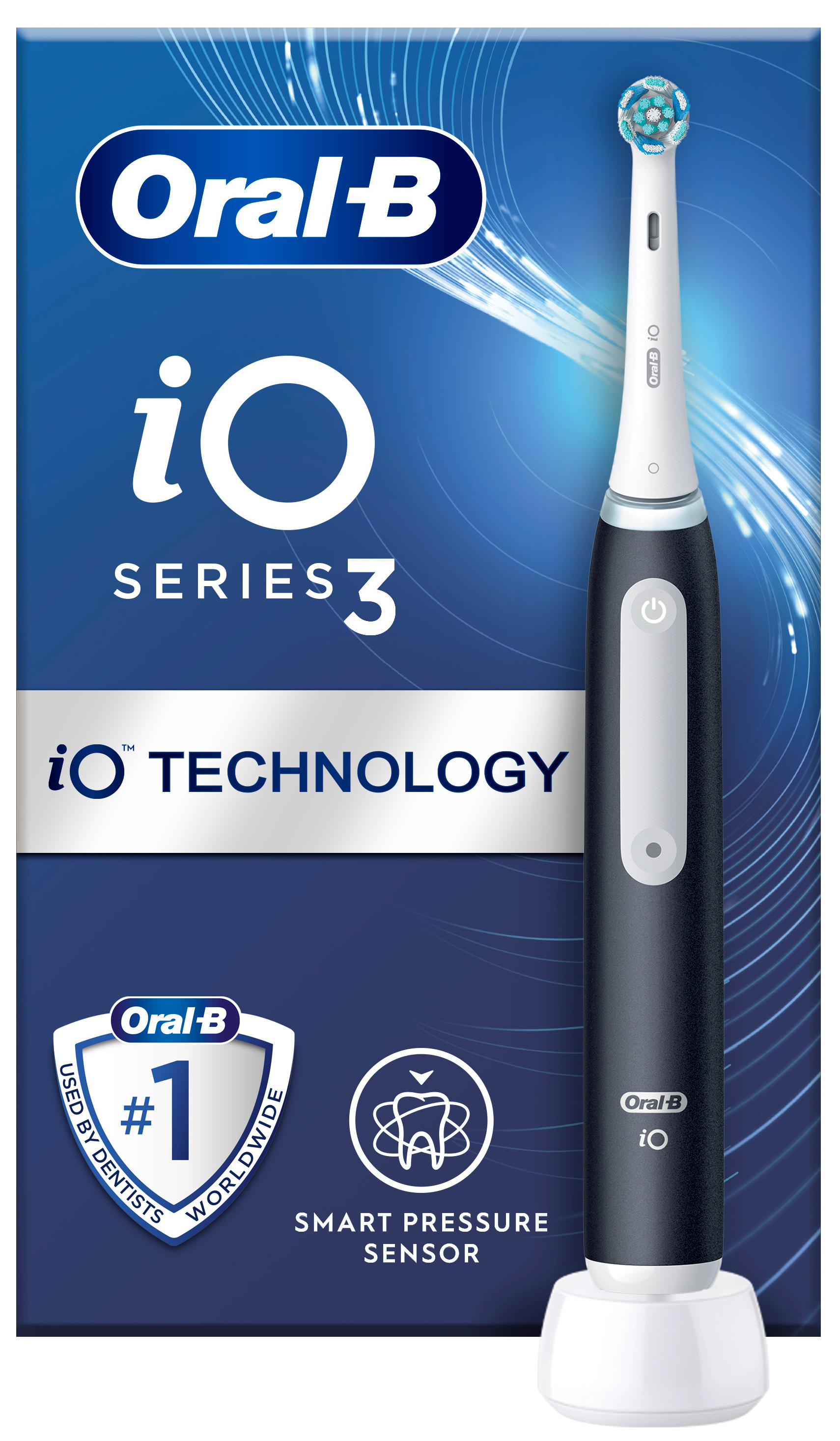 Зубная щетка электрическая Oral-B Braun iO Series 3 iOG3.1A6.0 черная ...