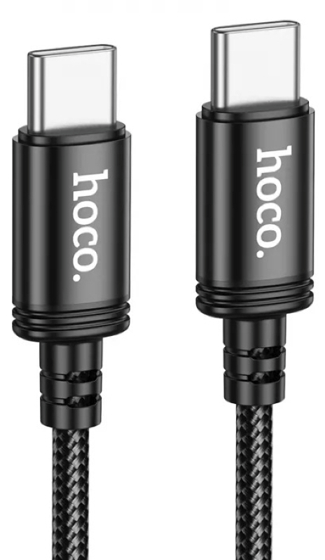 Кабель синхронизации данных HOCO X91 Type-C to Type-C 3m Black (69314747887330 - Фото 1