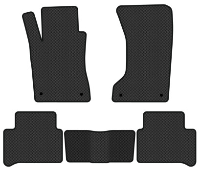EVA коврики в салон авто EVAtech для E-Class (W211) 4WD Mercedes-Benz 2002-2009 3 поколение Combi EU MB31370C5RBB - Фото 1