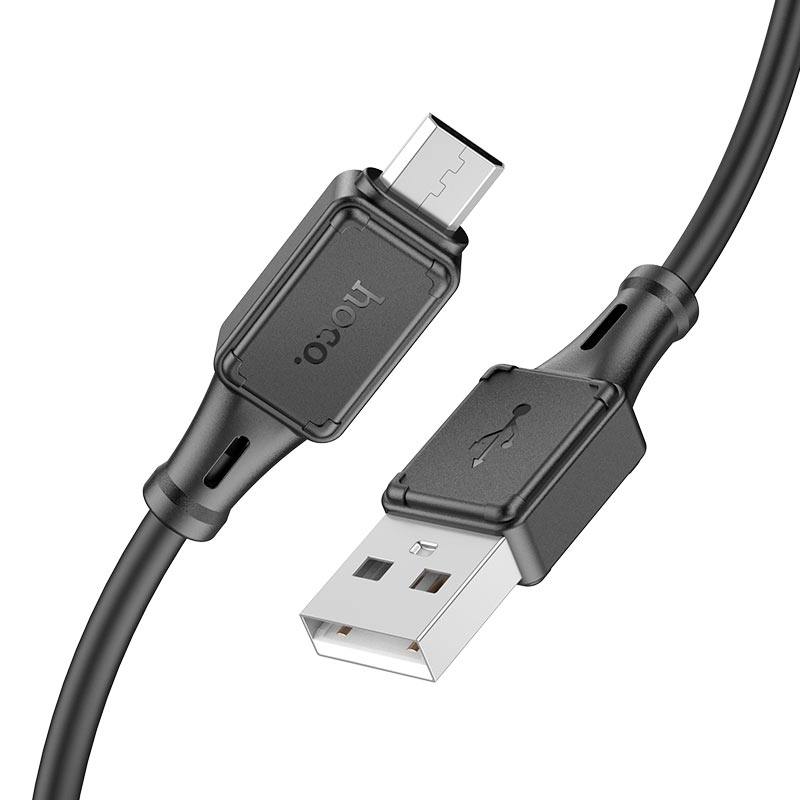 Кабель синхронизации данных HOCO X101 Micro Black (6942007604055) - Фото 1