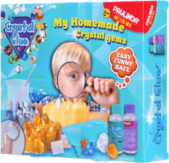 Купити Набір для дослідження Paulinda Crystal glue DIY "Кристали 5 в 1" (PL-199615) - Фото 1 Набір для дослідження Paulinda Crystal glue DIY "Кристали 5 в 1" (PL-199615) - Фото 1
