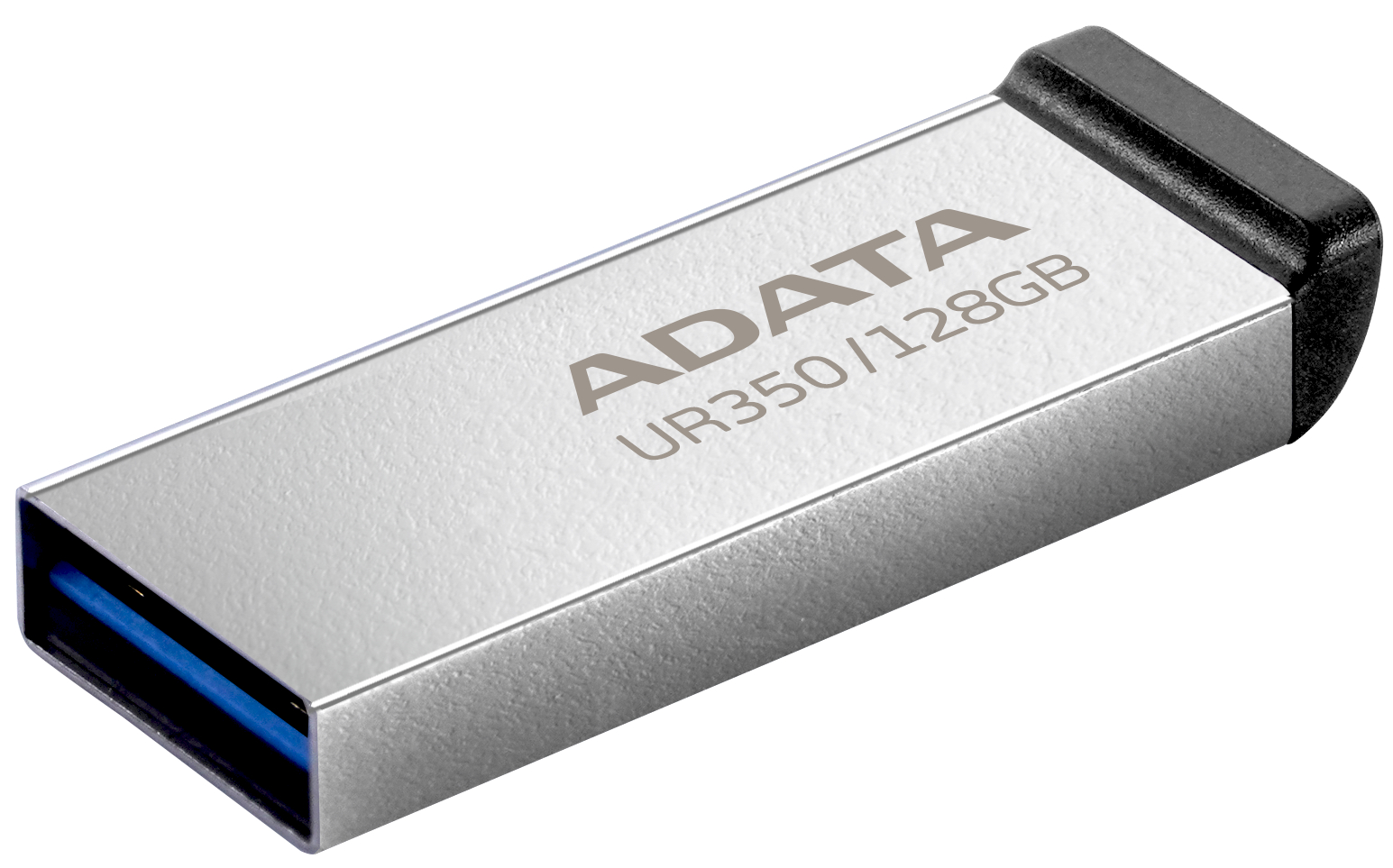 Флеш USB ADATA USB 3.2 UR 350 128Gb Silver/Black (UR350-128G-RSR/BK) - Фото 1