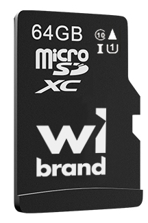 Карта пам'яті Wibrand 64Gb class 10 (WICDXU1/64GB) - Фото 1