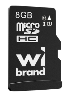 Карта памяти Wibrand 8Gb class 10 (WICDHC10/8GB) - Фото 1