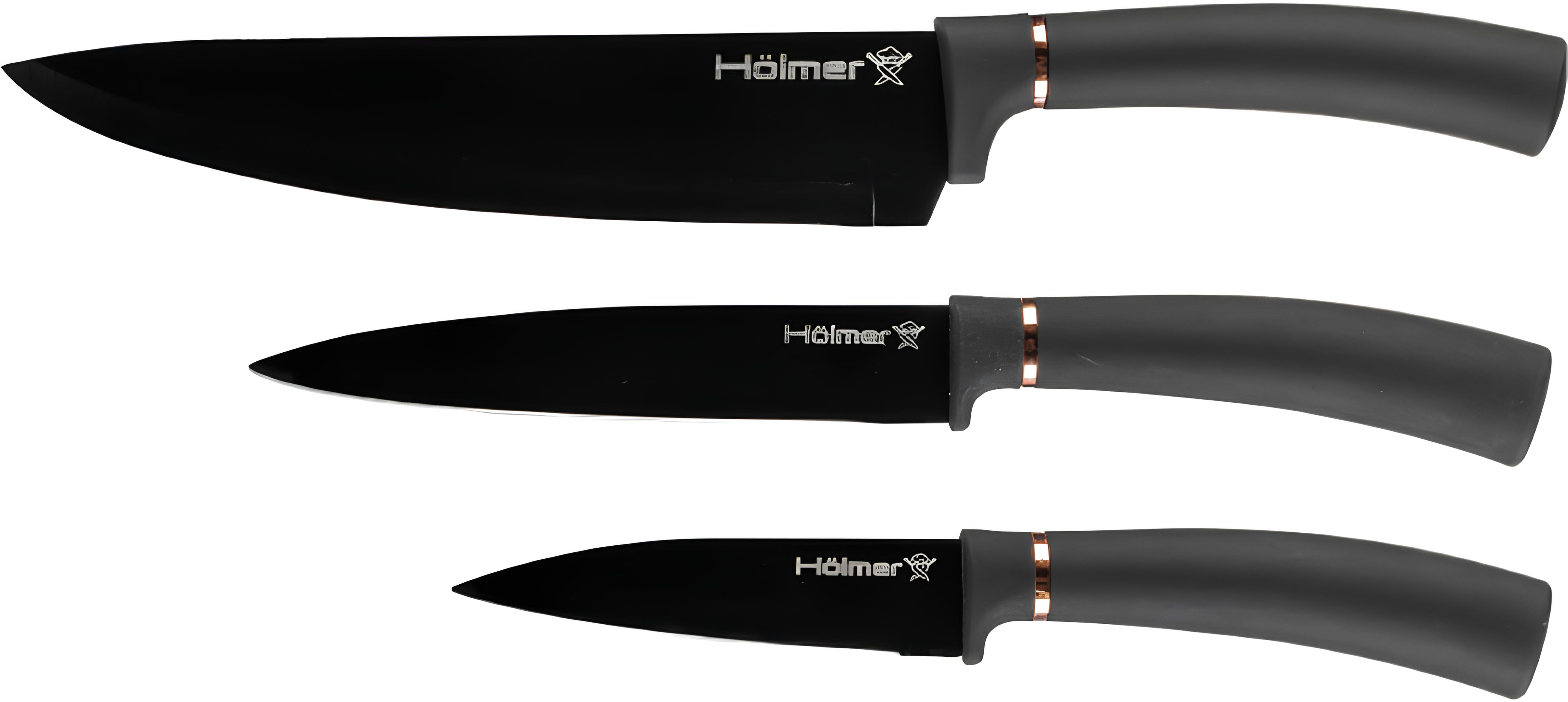 Набор ножей Holmer KS-63615-PL Onyx - Фото 1