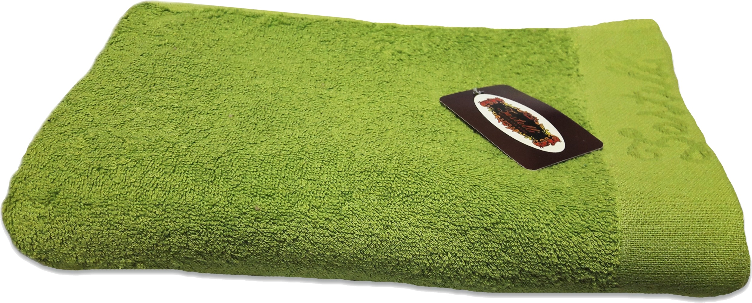 Рушник банний Zastelli Border зелений 70x140 см (10273-000916) - Фото 1