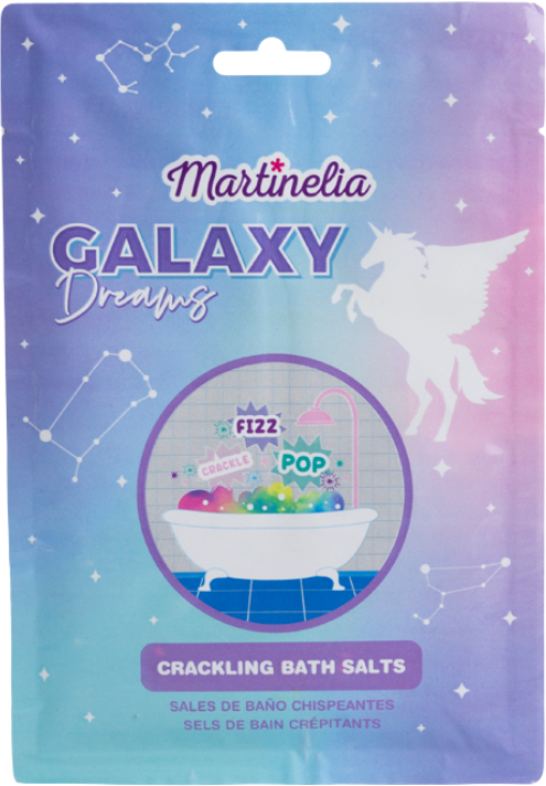 Сіль для ванни дитяча Martinelia GALAXY DREAMS тріскотлива 30 гр (90041) - Фото 1