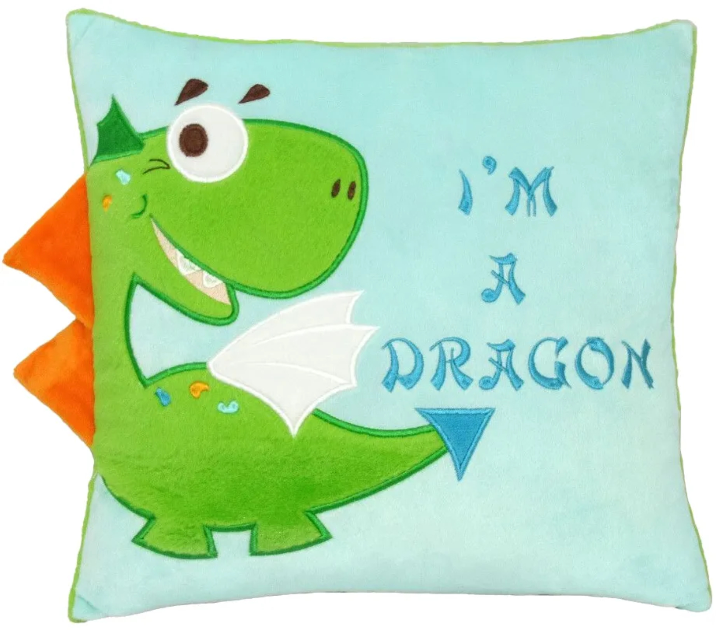 Подушка декоративная детская Tigres Дракончик I'm a dragon! (ПД-0468) - Фото 1