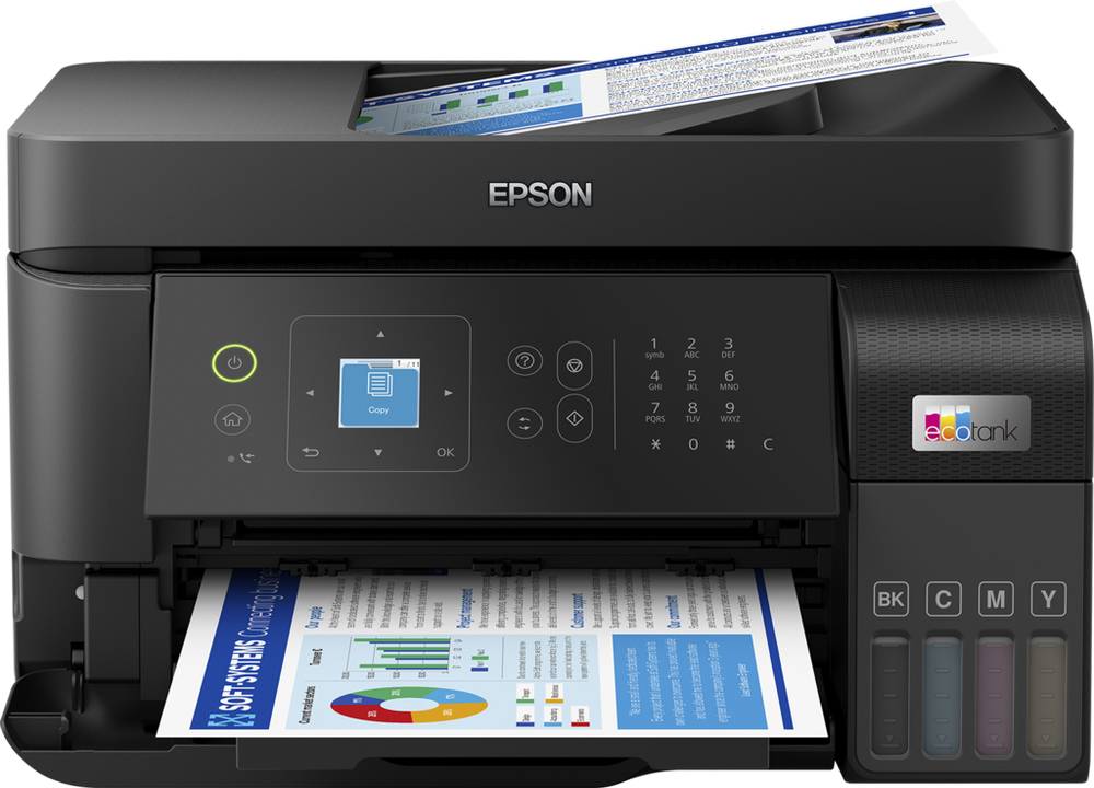 МФУ цветной печати Epson EcoTank L5590 (C11CK57404) - Фото 1