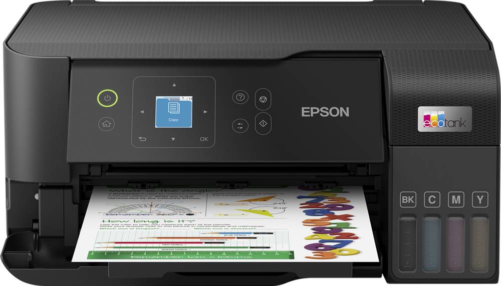 МФУ цветной печати Epson EcoTank L3560 Wi-Fi (C11CK58404) - Фото 1