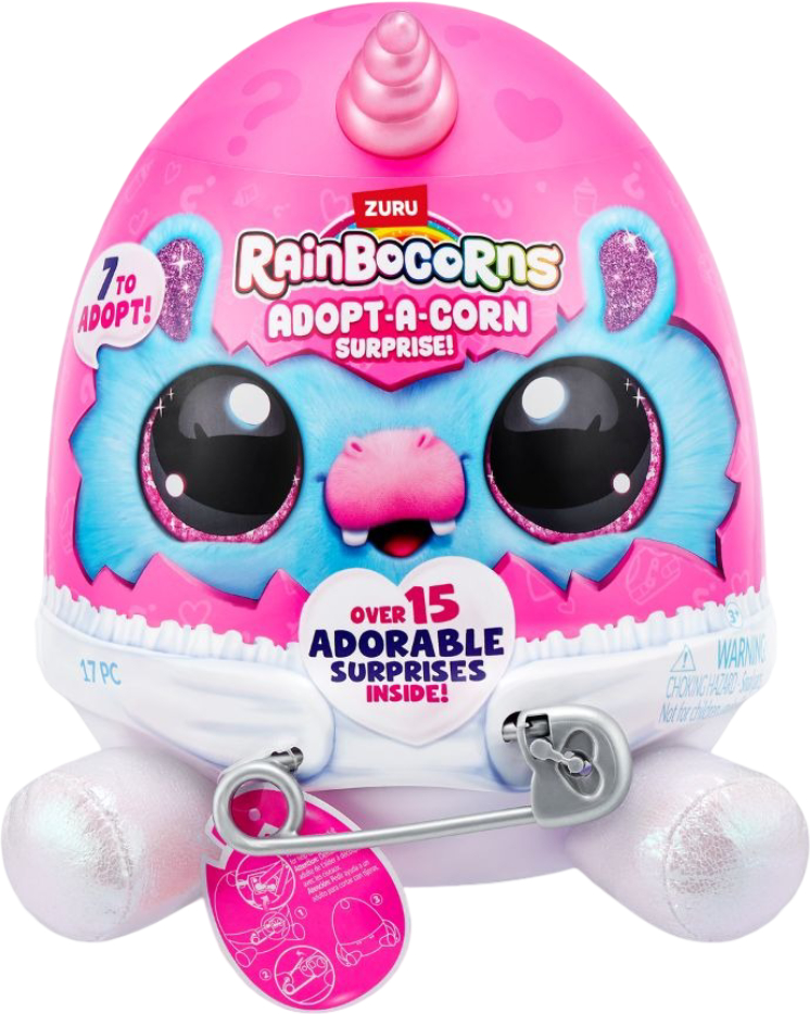 Мягкая игрушка-сюрприз Rainbocorns A серия ADOPT-A-CORNSURPRISE (92105A) - Фото 1