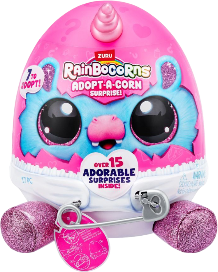 Мягкая игрушка-сюрприз Rainbocorns D серия ADOPT-A-CORNSURPRISE (92105D) - Фото 1
