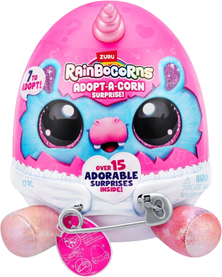 Мягкая игрушка-сюрприз Rainbocorns E серия ADOPT-A-CORNSURPRISE (92105E) - Фото 1