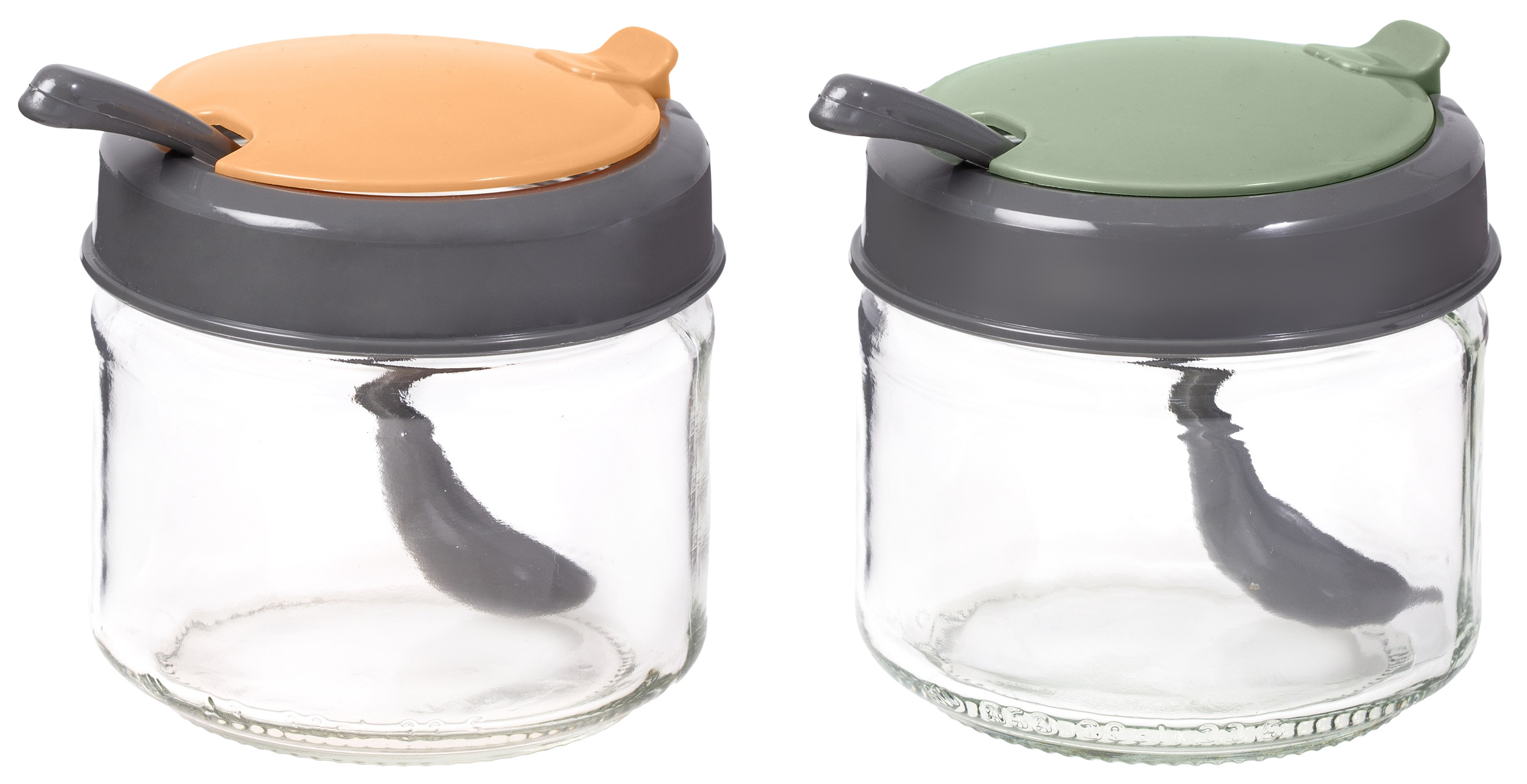 Купить Емкость для специй и приправ Herevin Colours Conical Spice Jar с ложкой MIX 0.3 л в ассортименте (131018-150) - Фото 1 Емкость для специй и приправ Herevin Colours Conical Spice Jar с ложкой MIX 0.3 л в ассортименте (131018-150) - Фото 1