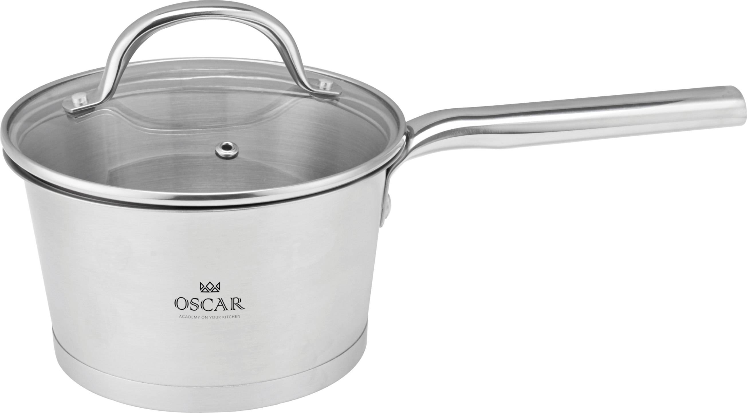 Ківш OSCAR Delight 16 см (1.6 л) з кришкою (OSR-4005-16) - Фото 1
