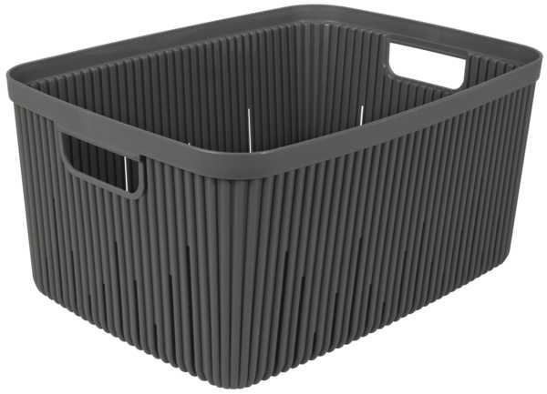 Корзина для хранения Herevin Grey 13 л (161372-012) - Фото 1