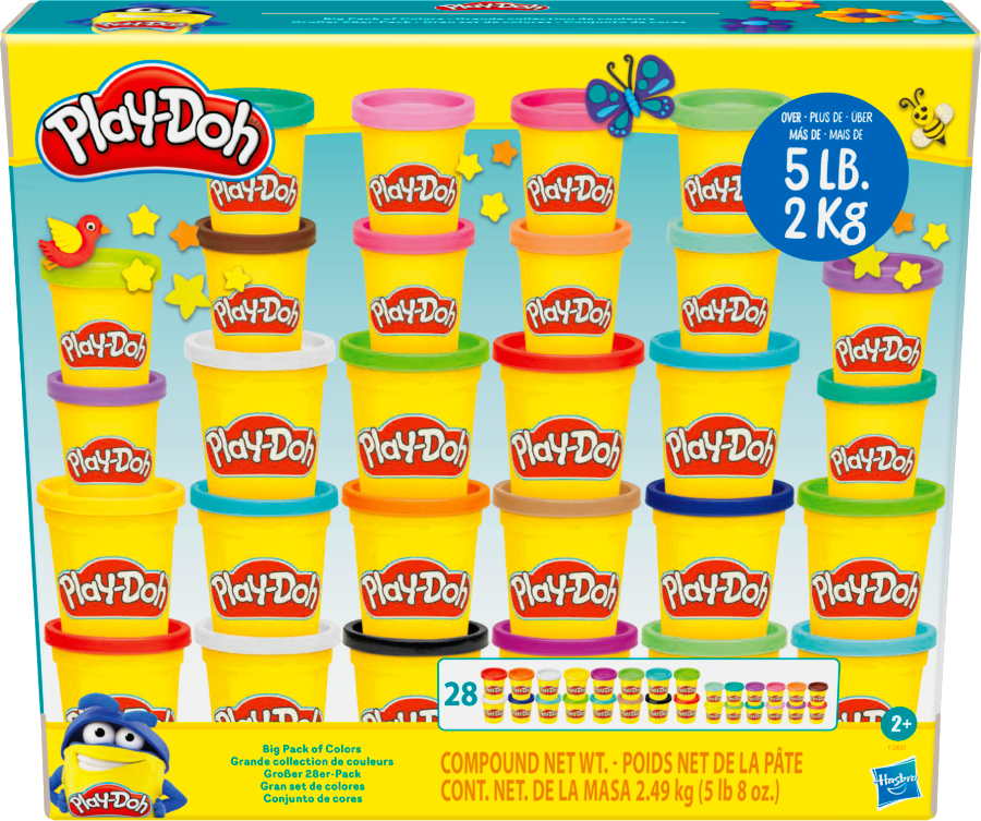 Матеріали Hasbro Play-doh, 28 баночок, F2831 - Фото 1