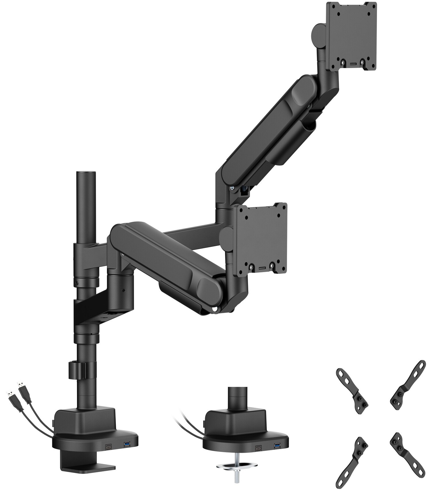 Кріплення настільне OfficePro MAH752B Black - Фото 1