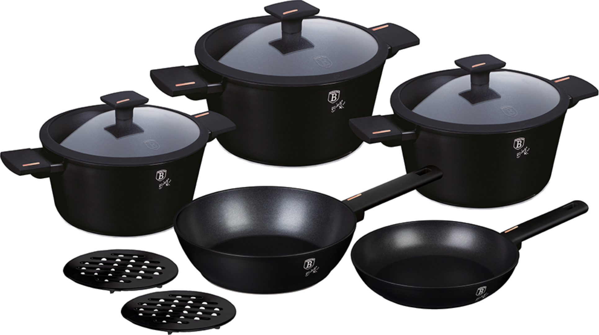 Набор посуды BerlingerHaus 10 пр. (BH 7081N) - Фото 1