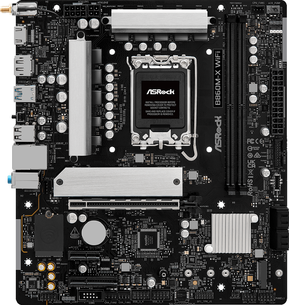 Материнская плата ASRock B860M-X WIFI DDR5 - Фото 1
