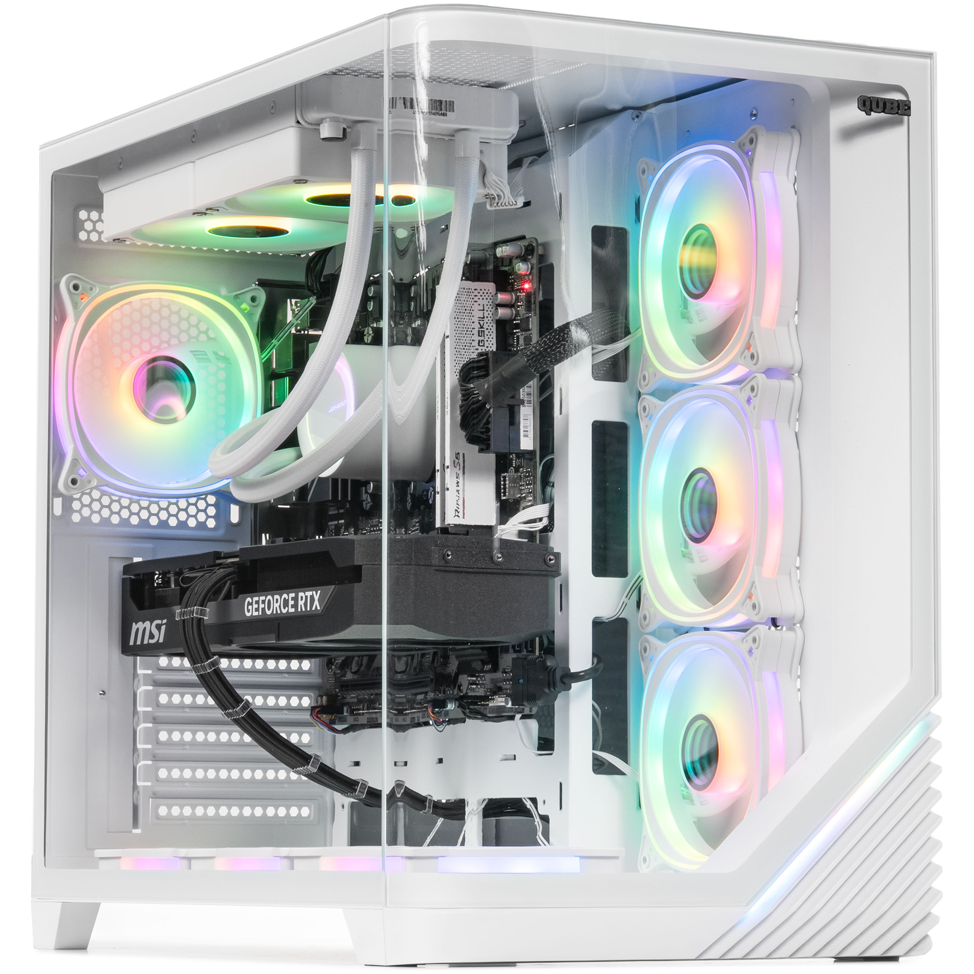 Системный блок QUBE QB Core Ultra 7 265F RTX 5060 Ti 16GB MRGw 322020 (CoreUltra7265FRTX5060TI16GBMRGw322020) - Фото 1
