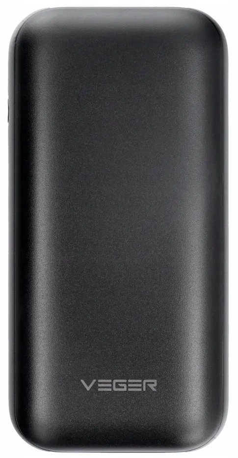 Батарея мобильная Veger S10 10000mAh 20W Black (6970453554174) - Фото 1