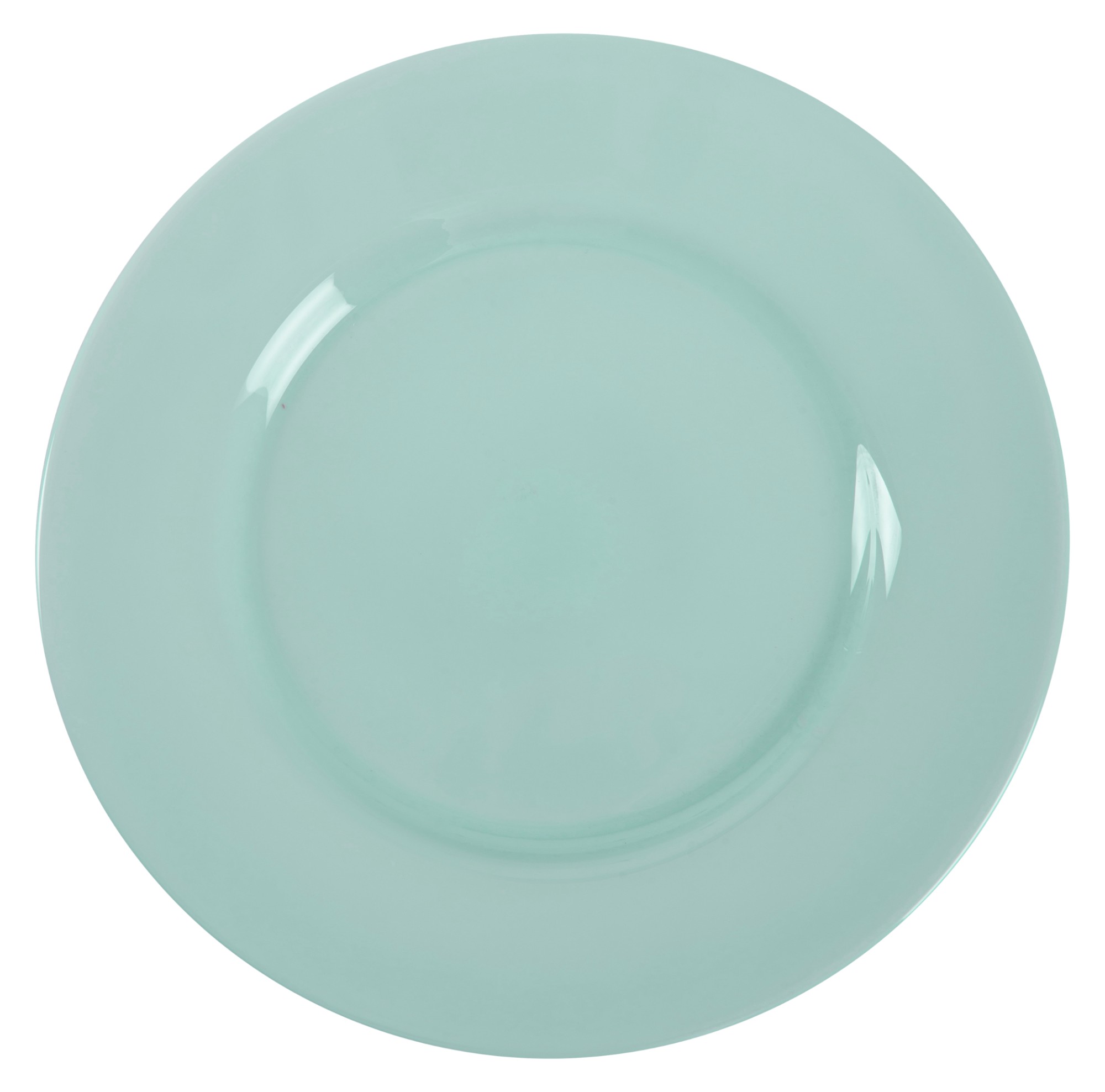 Тарелка обеденная Luminarc PLUMI LIGHT TURQUOISE 24 см (V9044) - Фото 1