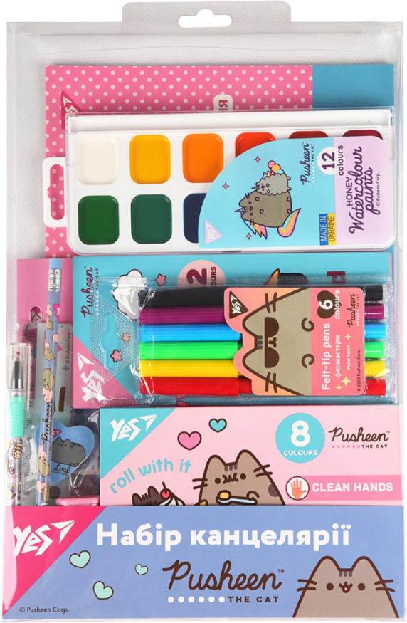Набор для рисования YES Pusheen 11 пр. (450216) - Фото 1
