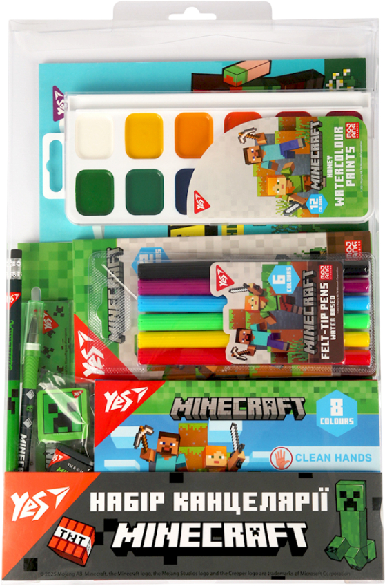 Набор для рисования YES Minecraft 11 пр. (450217) - Фото 1