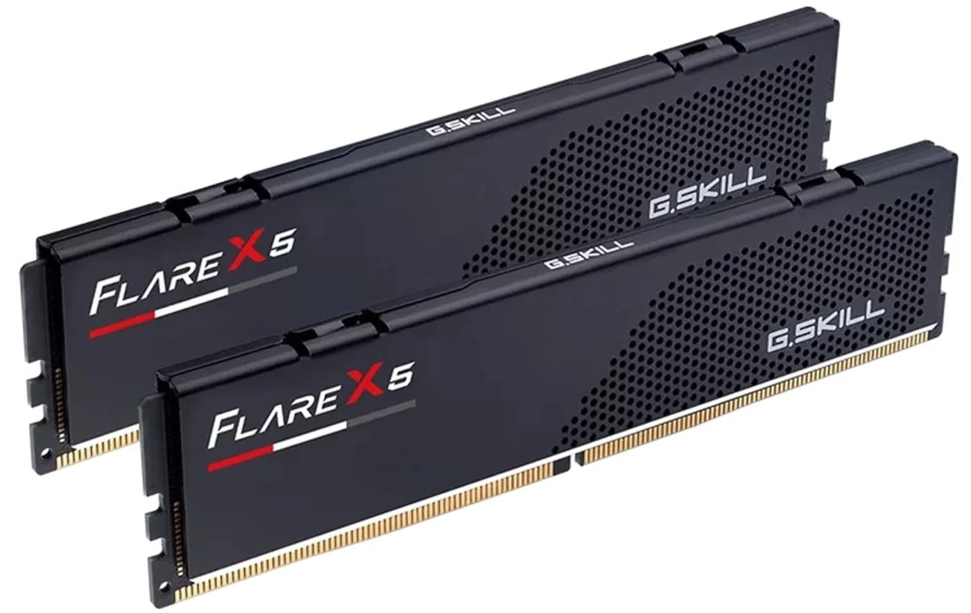 Память DDR G.Skill Flare X5 Black DDR5-5200 32GB (2x16GB) AMD EXPO CL40-40-40-83 1.10V (F5-5200J4040A16GX2-FX5) - Фото 1