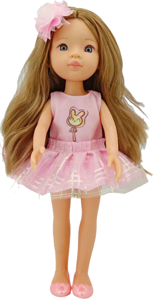 Кукла LS с длинными волосами и бантом 33 см (LS1301-8) - Фото 1