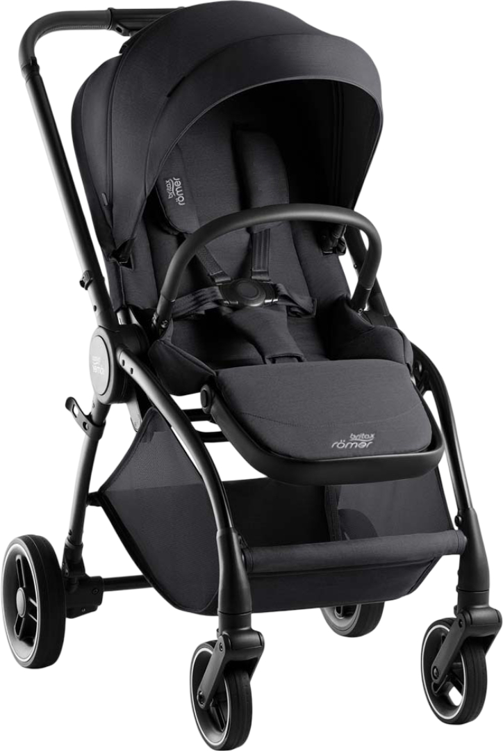 Коляска прогулянкова Britax-Romer RIO Carbon Black (2000041611) - Фото 1