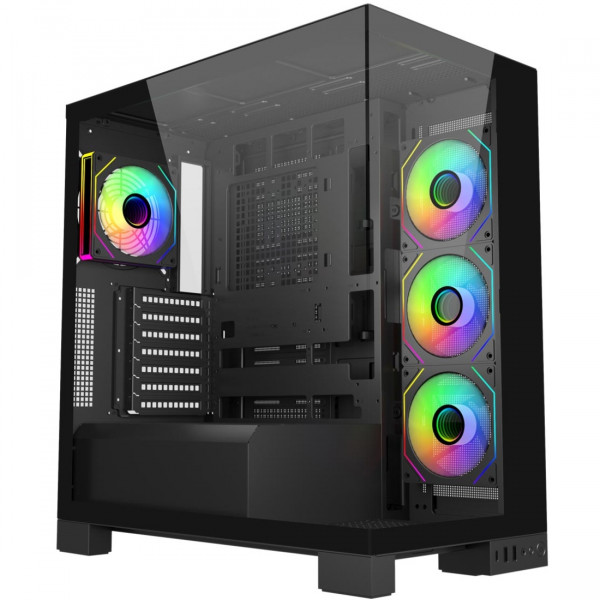 Корпус FSP M540-BA без БП ATX Black - Фото 1