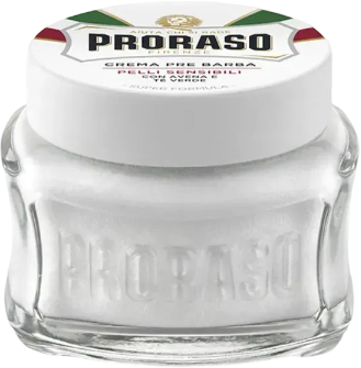 Крем для бритья Proraso Pre Shave Cream Sensitive Green Tea 100 мл (8004395000036) - Фото 1