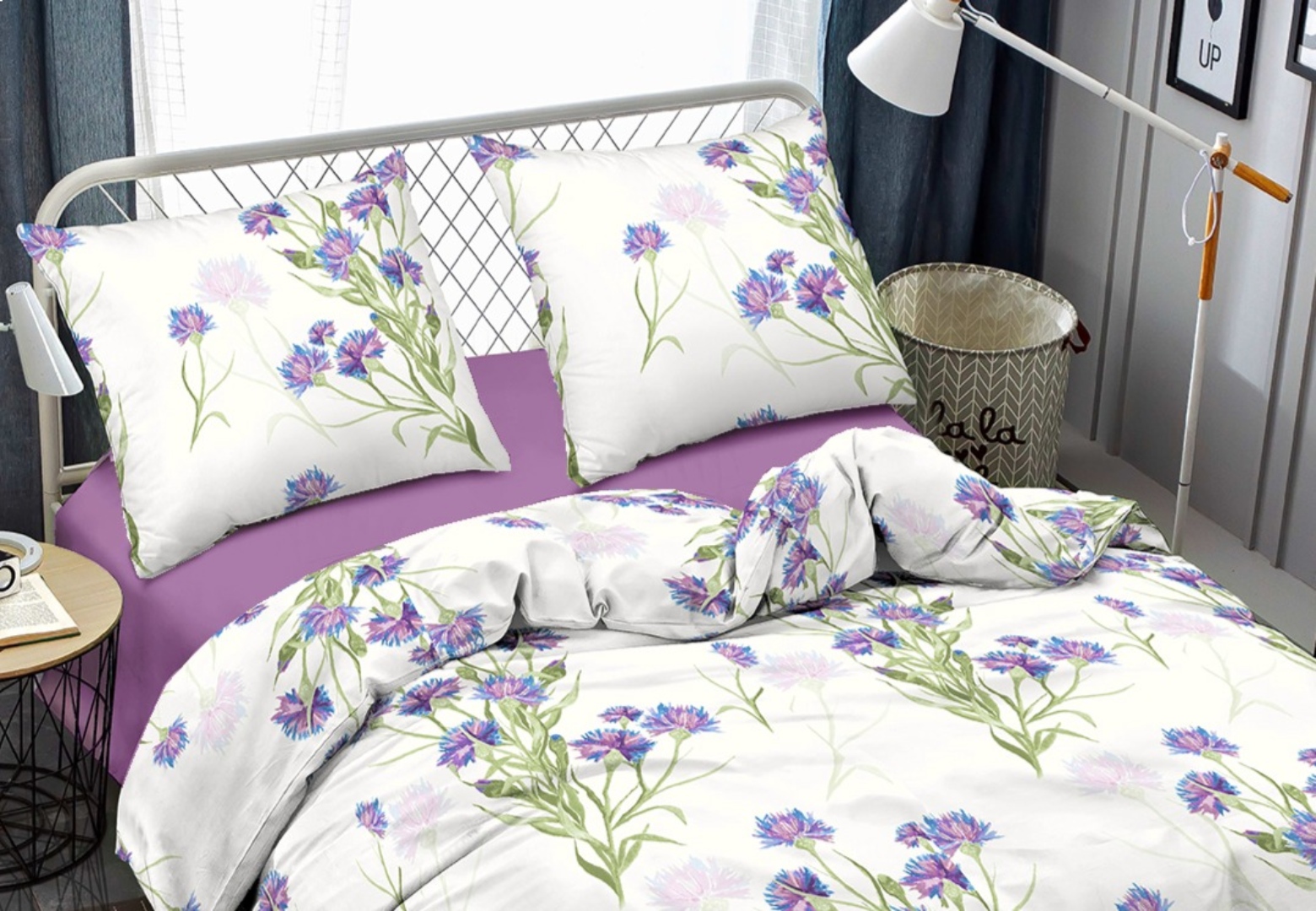 Комплект постельного белья Zastelli J3754-10/Amethyst Orchid 200х220 см разноцветный - Фото 1