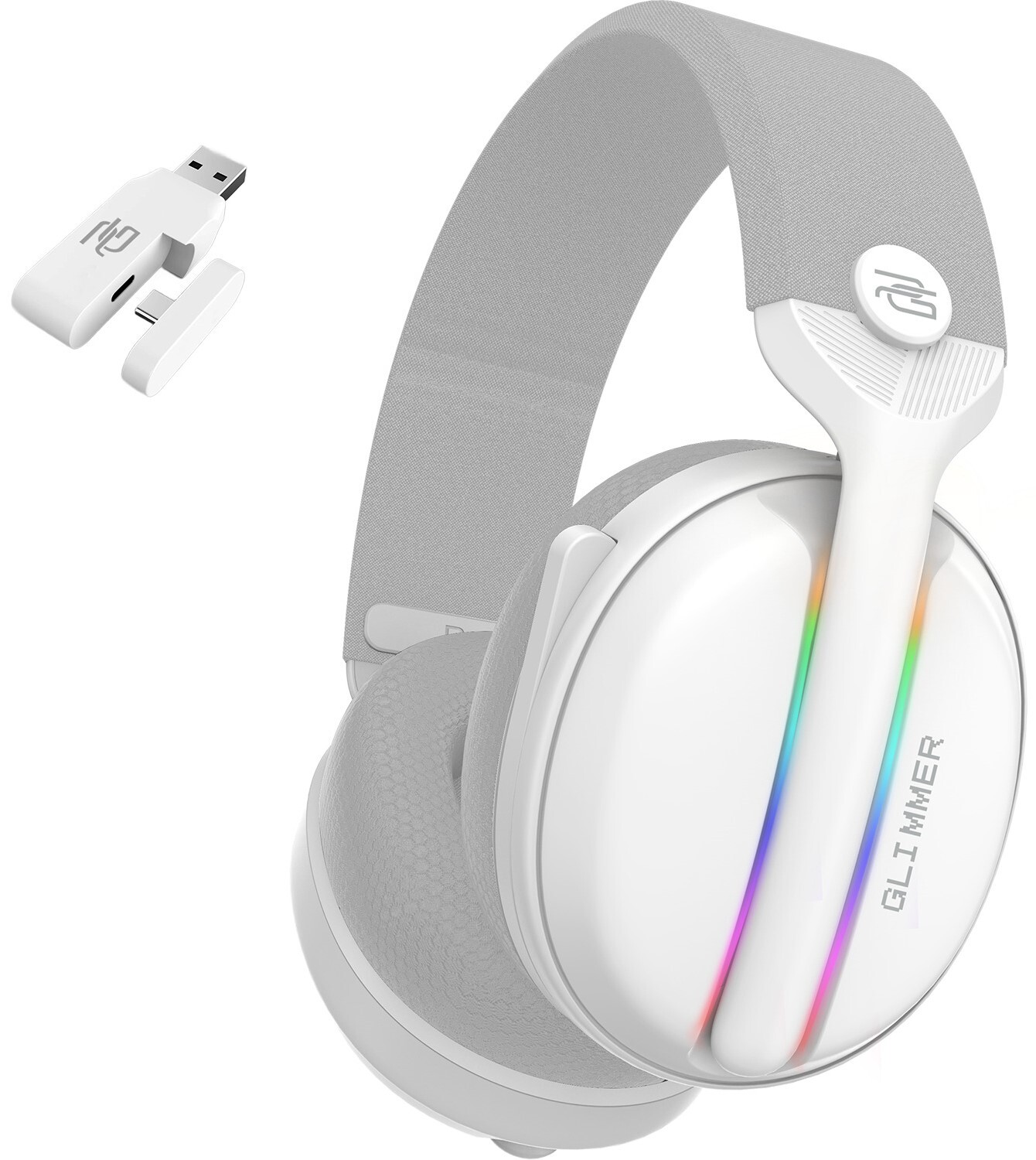 Гарнитура беспроводная игровая Proove Gaming Glimmer (APP) White (WHGL00022002) - Фото 1